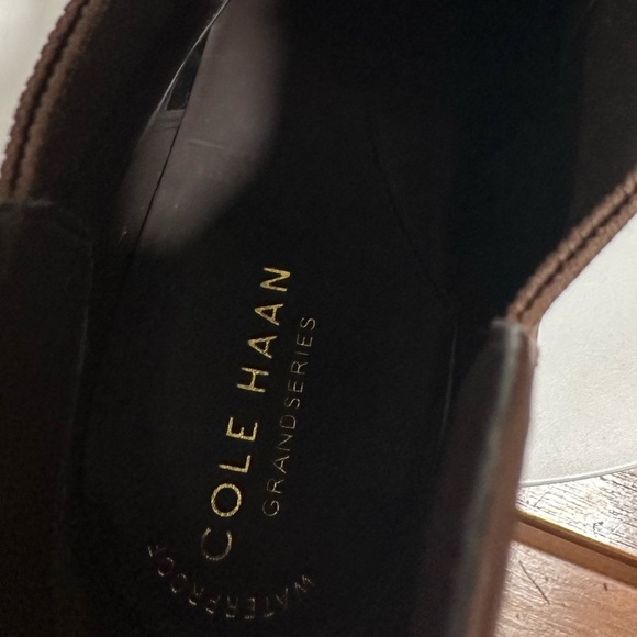 🌸COLE HAAN🌸 Waterproof Nora Grand Series
Brown Leather Ankle Boots Size:11B - Picture 12 of 14